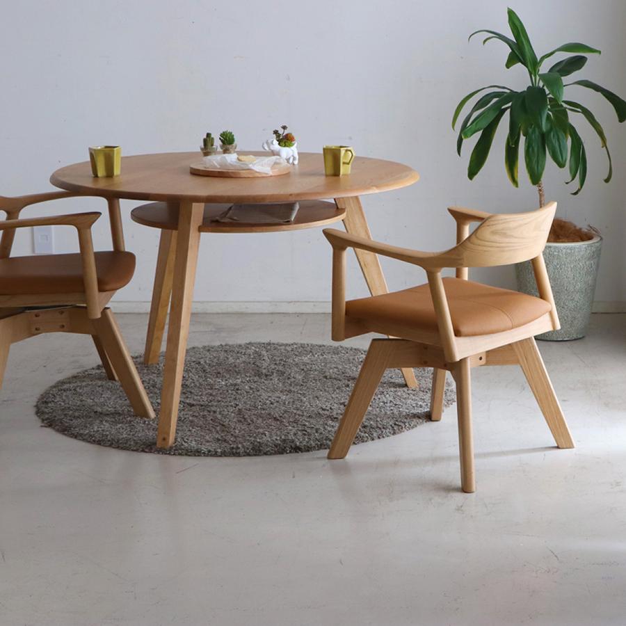 3DK55a リンホーリン 猫脚 アームチェア ダイニングチェア 食卓椅子 ダイニングチェア 回転 おしゃれ 1脚 北欧 チェア イス