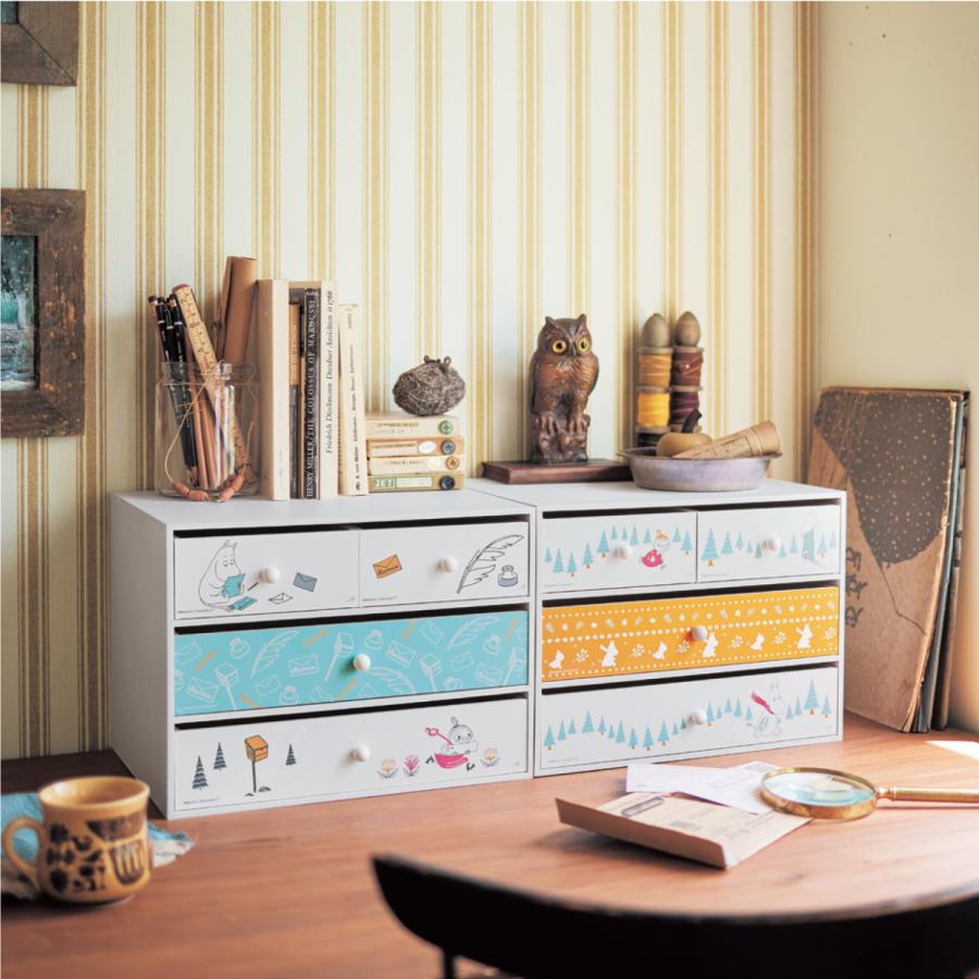 MOOMIN（ムーミン） 卓上チェスト チェスト デスク上チェスト 卓上収納