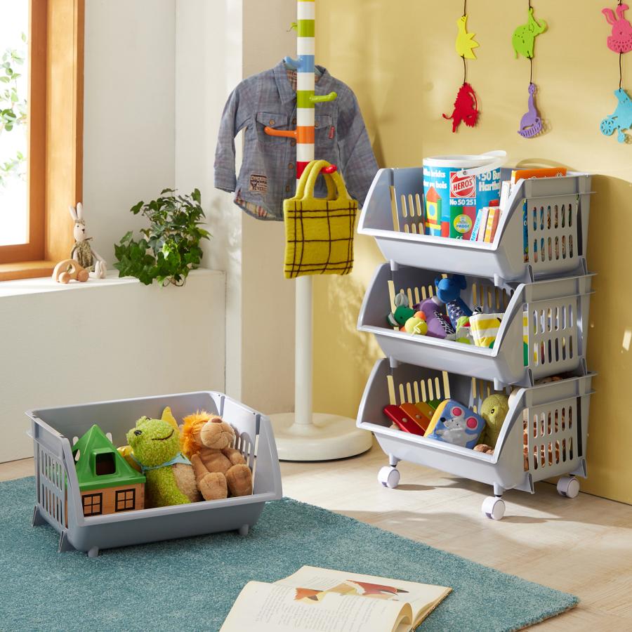 ベルメゾン（BELLE MAISON） バスケット 収納ボックス 収納box 収納