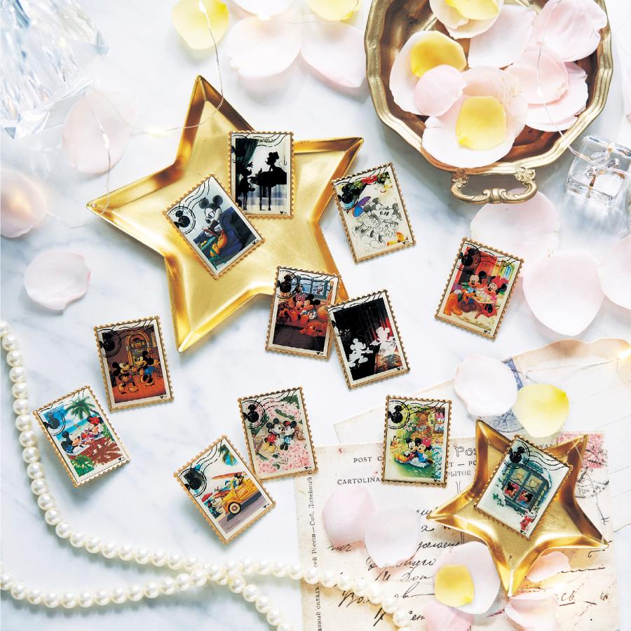 Disney（ディズニー） 歴代表紙アートのピンバッジ : ベルメゾン Yahoo