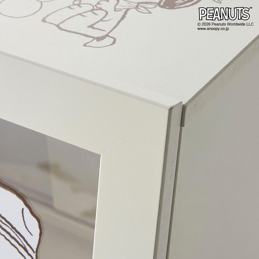 PEANUTS 収納ボックス 収納box カウンター上収納 スヌーピー SNOOPY