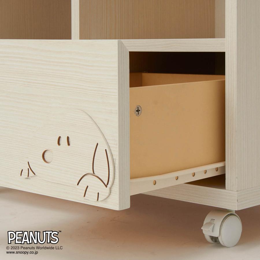 SNOOPY（スヌーピー） ランドセル収納ワゴン「スヌーピー