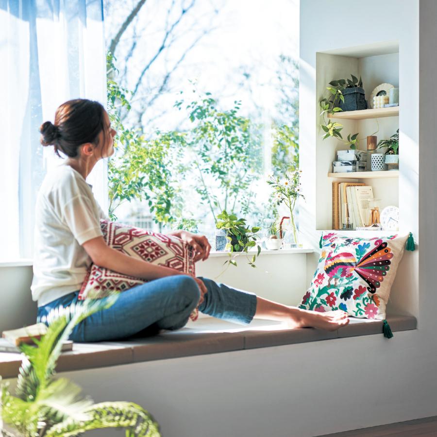 ベルメゾン（BELLE MAISON） クッションカバー カバー インテリア