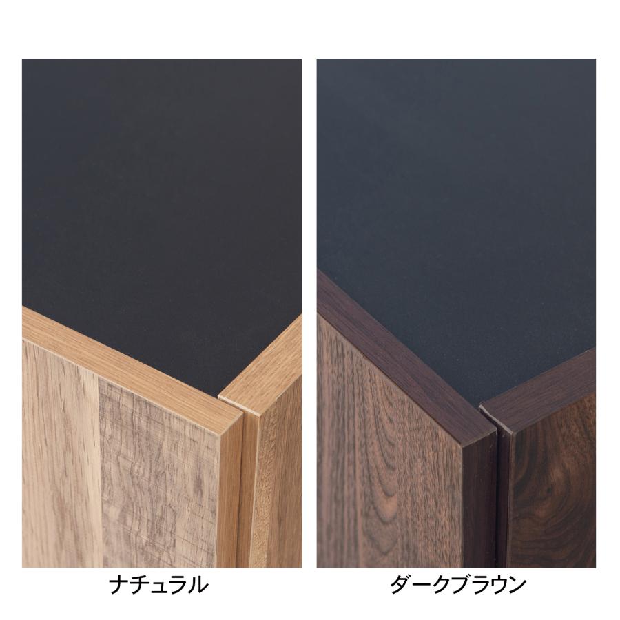 味のある木目柄のローキャビネット 【汎用】 118