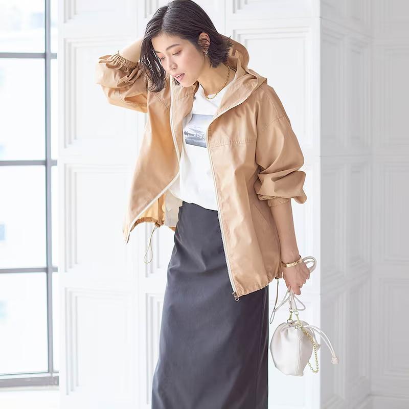 【美品】 マッキントッシュ　ブルゾン　ジャンパー　春アウター　マウンテンパーカー ホームアイホーム マウンテンパーカー メンズ レディース フード