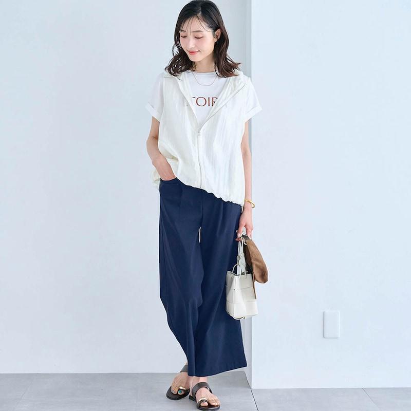 ベルメゾン（BELLE MAISON） パンツ レディース クロップドパンツ