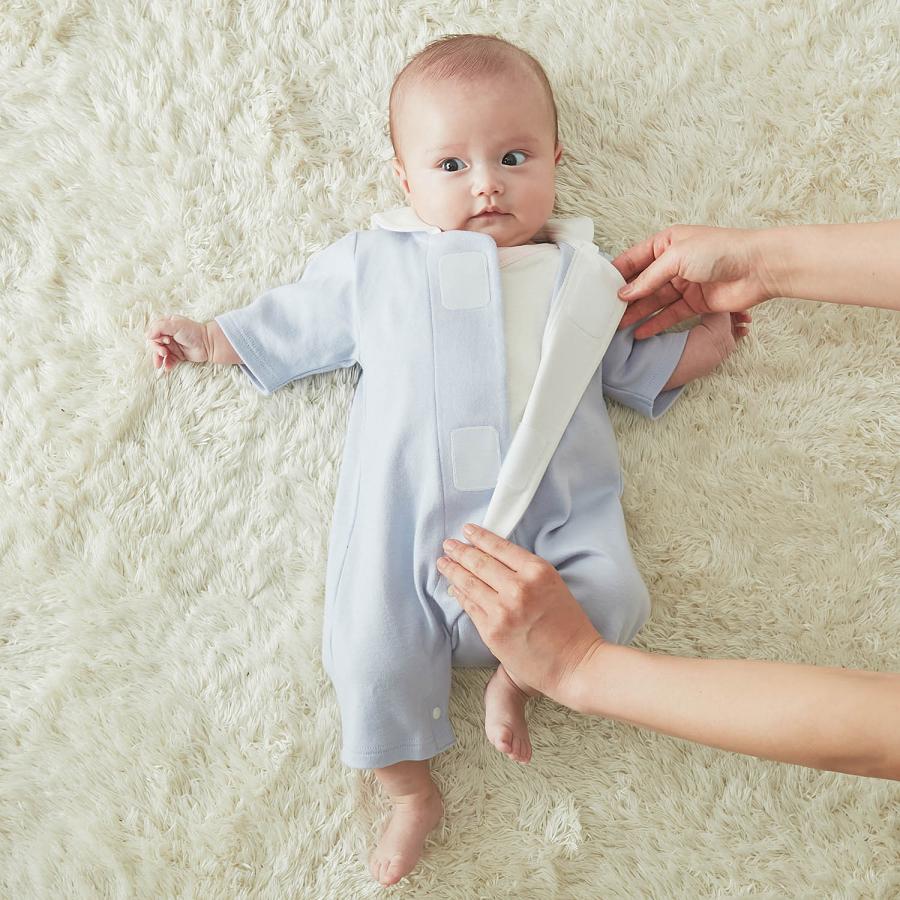 ベルメゾン（BELLE MAISON） ロンパース つなぎ 上下 ベビー 赤ちゃん