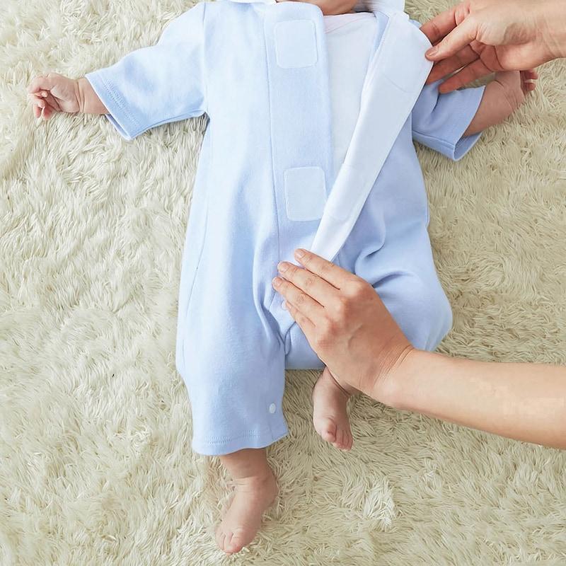 ベルメゾン（BELLE MAISON） ロンパース つなぎ 上下 ベビー 赤ちゃん