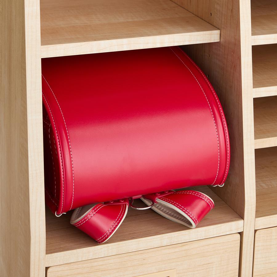 本棚 収納ラック ラック 棚 収納 お片付けラック 学校用品収納 収納家具 キッズ家具 家具 可動棚 引き出し付き 子供部屋 キッズルーム シンプル A おしゃれの画像