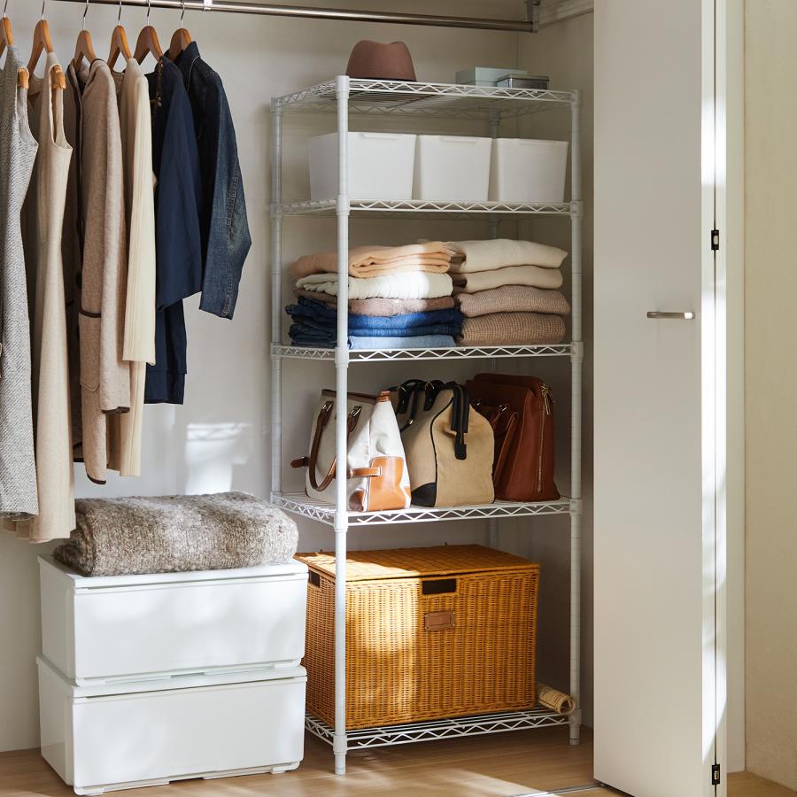 ベルメゾン（BELLE MAISON） スチールラック専用棚 91×35.5 61×46 専用