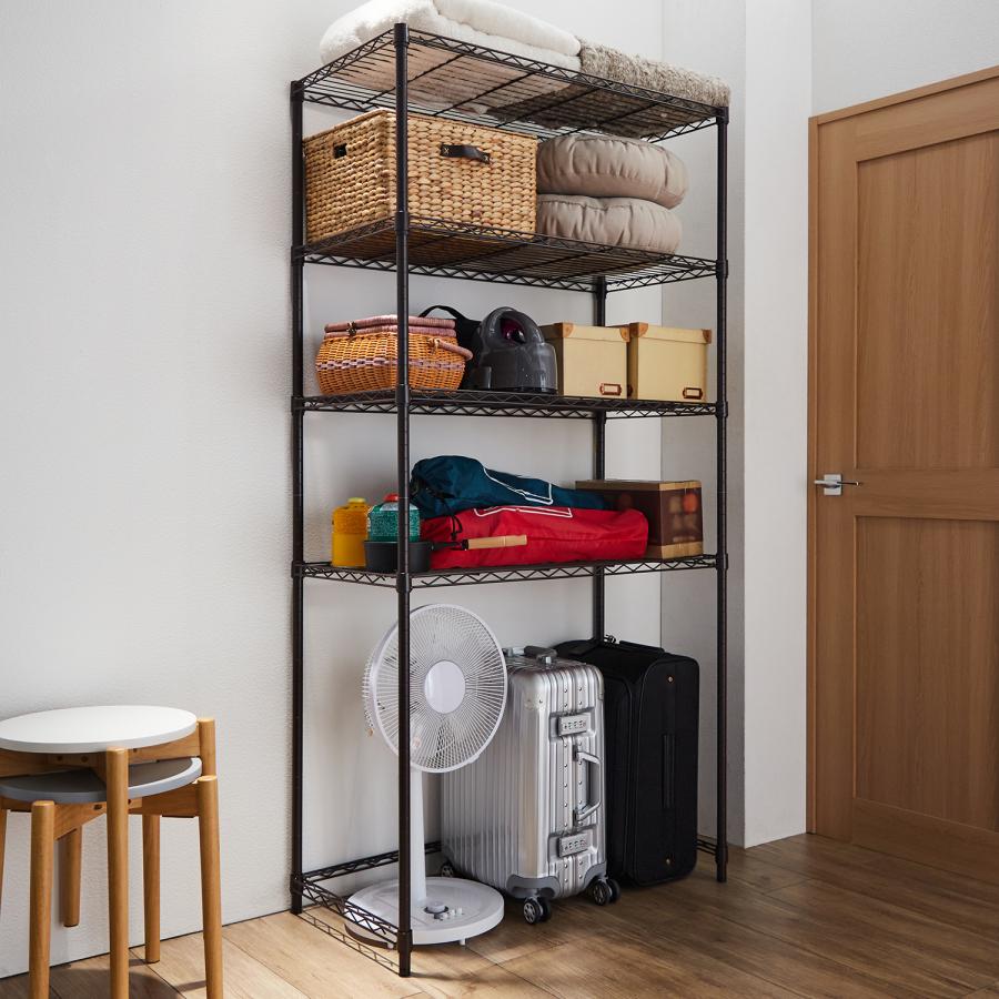 ベルメゾン（BELLE MAISON） スチールラック専用補強パーツ 91×46 専用