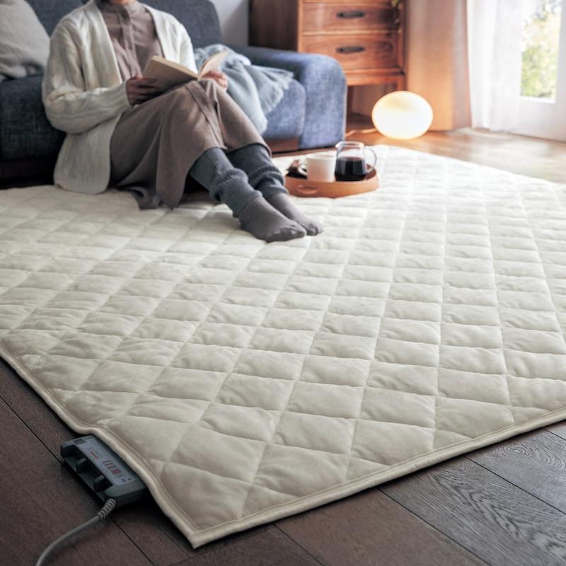 ベルメゾン（BELLE MAISON） ラグ キルトラグ キルト ホットカーペット