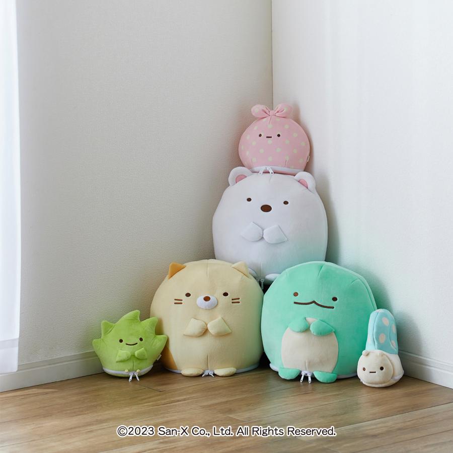 すみっコぐらし ぬいぐるみ 大量まとめ売り 収納袋付き 収納ケース ケース 収納 ぬいぐるみ収納 すみっコぐらし キャラクター