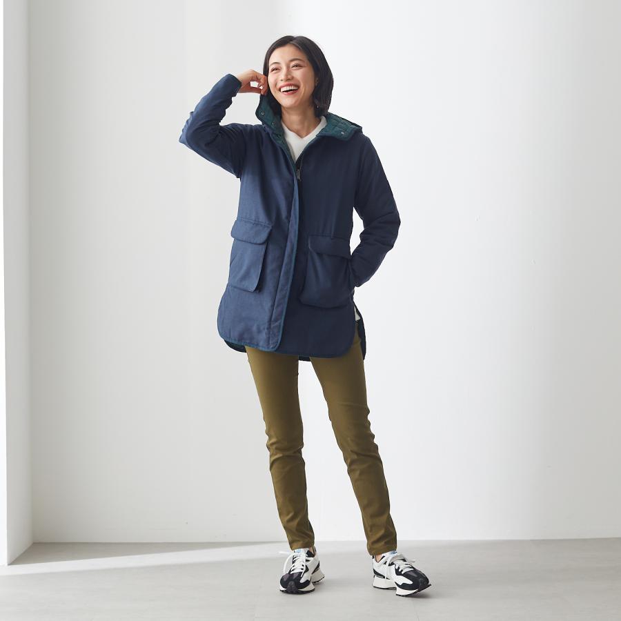 AIGLE 撥水ウールタッチリバーシブルコート 038（M） 040（L 