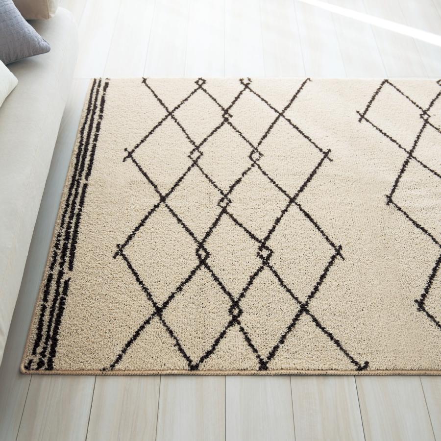 ヴィンテージラグ　ペルシャ　ベニワレン　カーペット ベルメゾン（BELLE MAISON） ラグ マット カーペット 敷物 シャギー