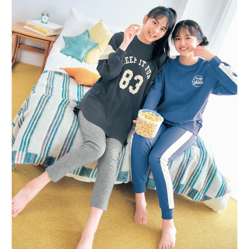 ベルメゾン（BELLE MAISON） パジャマ キッズ 長袖 寝巻 ルームウェア