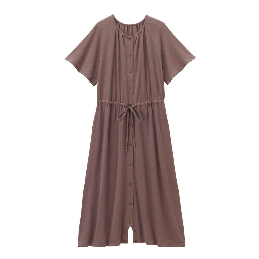 マタニティ パジャマ 半袖 マタニティパジャマ 授乳パジャマ 授乳 ワンピース 前開きパジャマ 2WAY ロンパース 授乳服 ウエストドロスト 入院準備 |  | 08