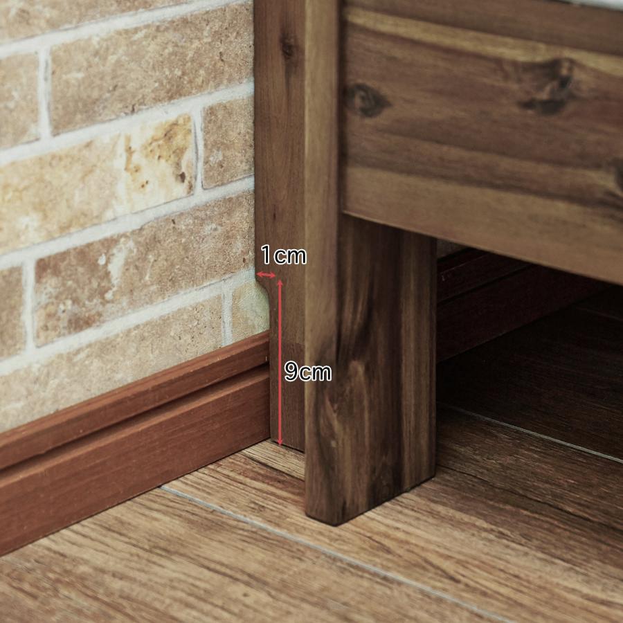 ヴィンテージ調コンセント付きすのこベッド ダブル : ベルメゾン Yahoo