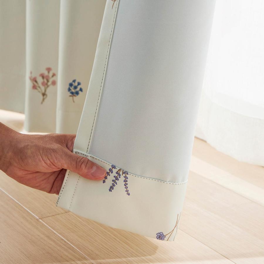 クラシックプー　カーテン　ベルメゾン　1枚 一枚絵のような遮光・遮熱カーテン 「くまのプーさん」(ディズニー