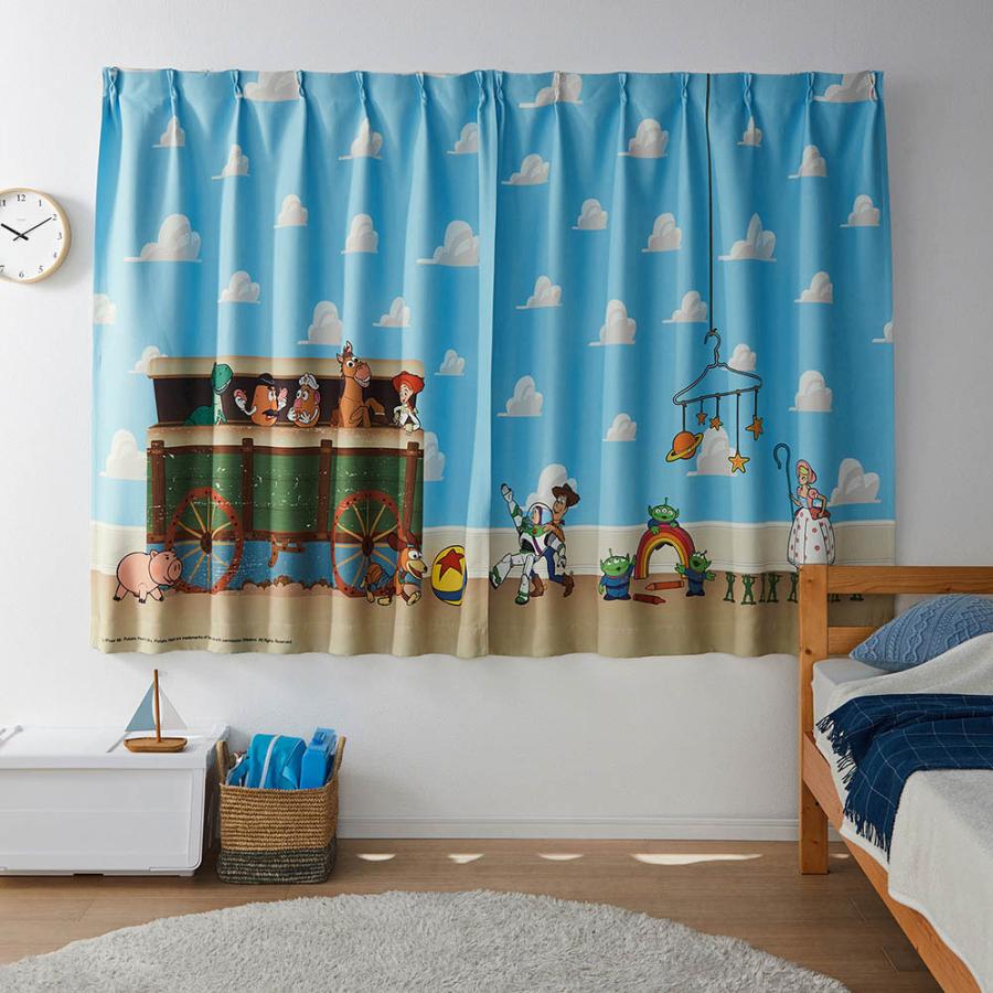 Disney（ディズニー） カーテン 遮光 2級遮光 洗える 遮光カーテン 遮