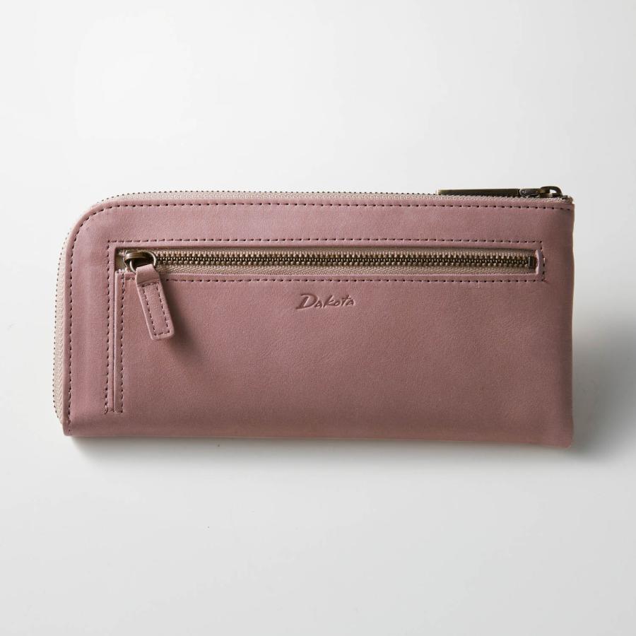 Disney（ディズニー） 財布 長財布 レディース ダコタ 薄型長財布 本革