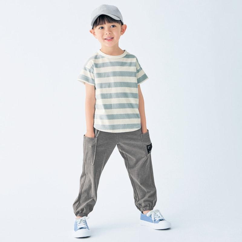 ベルメゾン（BELLE MAISON） パンツ 9分丈 ズボン ボトムス 子供