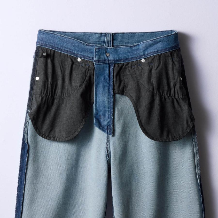 ワイドパンツ デニムパンツ レディース レディースパンツ ストレートパンツ ジーンズ デニム パンツ ボトムス ロングパンツ きれいめ 通勤 オフィス シンプル_11