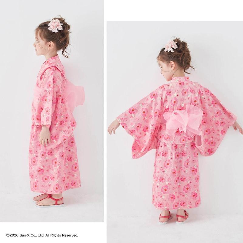 浴衣 キッズ 子供 ゆかた 子供服 セパレート ワンピース すみっコ