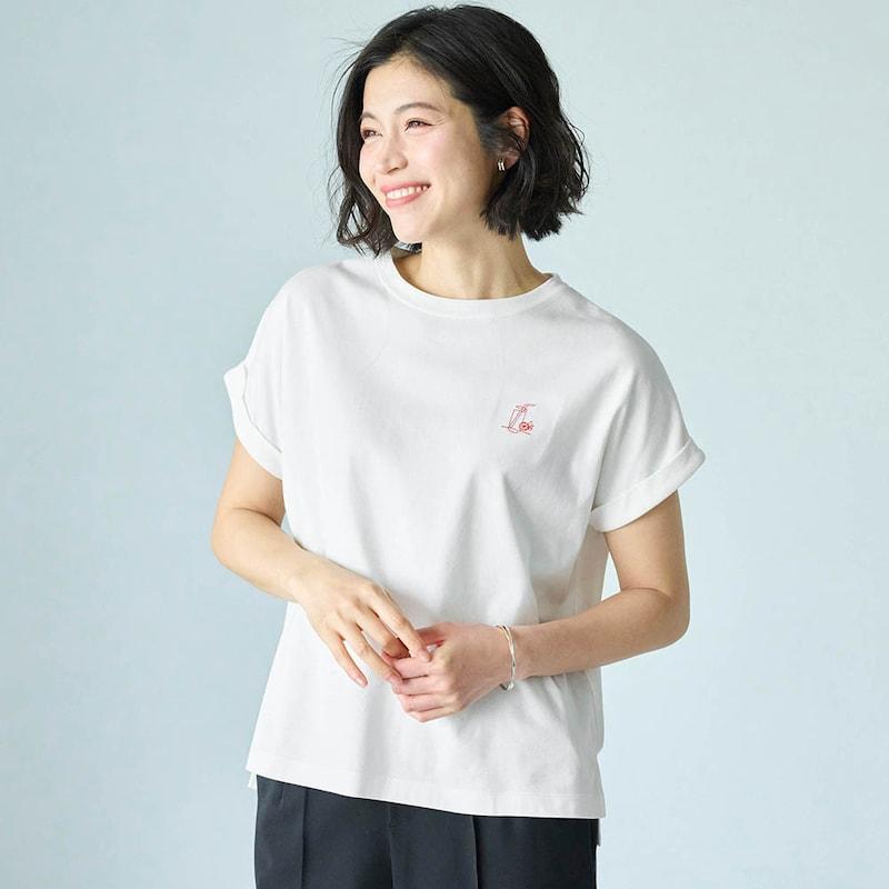 半袖 Tシャツ お洒落 レディース トップス カットソー ティシャツ 新品 厚手 tシャツ 半袖 レディース カットソー 5分袖 厚手 ヘビーウェイト