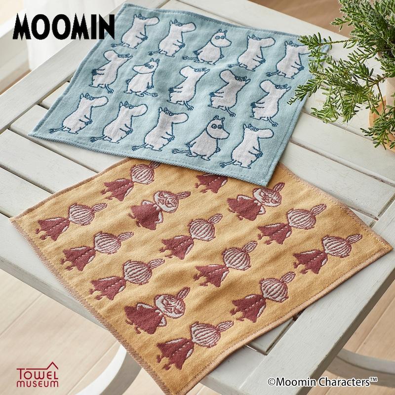 MOOMIN（ムーミン） 3重ガーゼタオルハンカチ「ムーミン