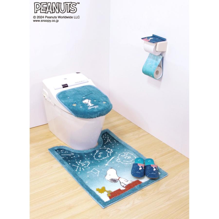 PEANUTS トイレマット フタカバー セット トイレタリー スヌーピー