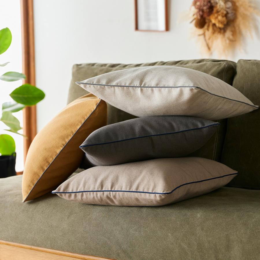 ベルメゾン（BELLE MAISON） クッションカバー 45×45 洗える カバー