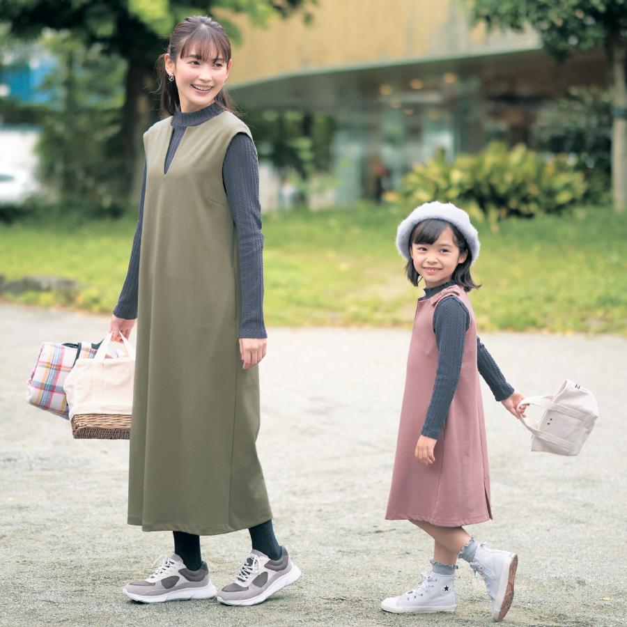 ベルメゾン（BELLE MAISON） ワンピース プルオーバー セット 子供服 