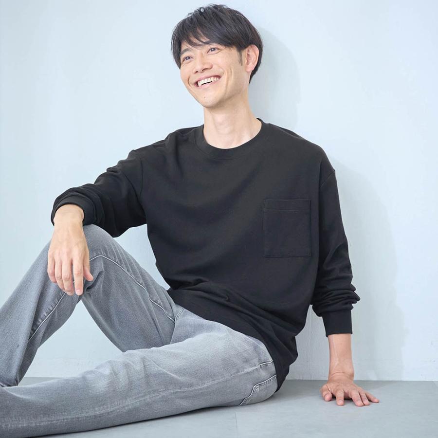 ベルメゾン（BELLE MAISON） tシャツ メンズ 長袖 インナー トップス