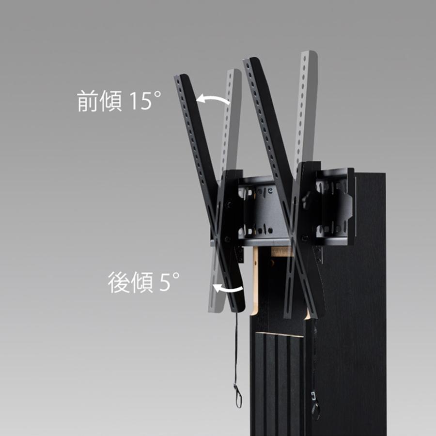 グレーデザインのテレビスタンド_9