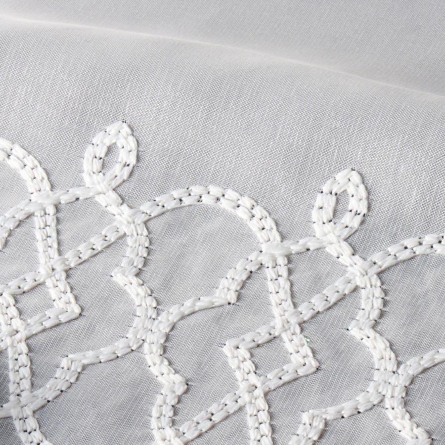 モロッカン調のトルコ刺繍スカラップレースカーテン＜2枚組／1枚＞ 約150×243×2枚▲ 約150×248×2枚▲ 約150×258×2枚▲_4