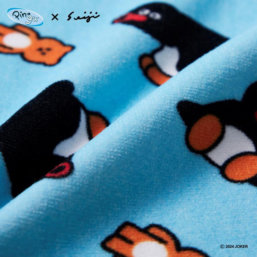 かわいいアップリケ付きミニタオル／ピングー×松本セイジ : ベルメゾン