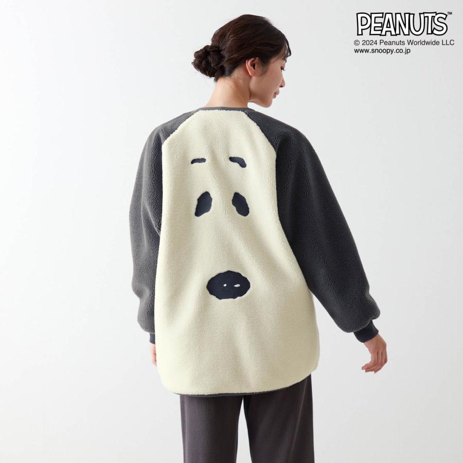 PEANUTS 半纏 レディース はんてん 羽織もの ルームウェア 部屋着