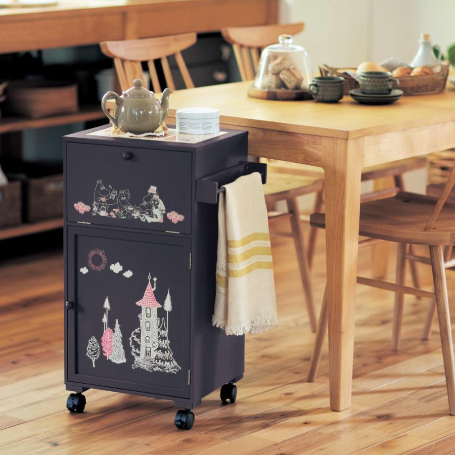 MOOMIN（ムーミン） キッチンワゴン ワゴン キッチン収納 収納ワゴン