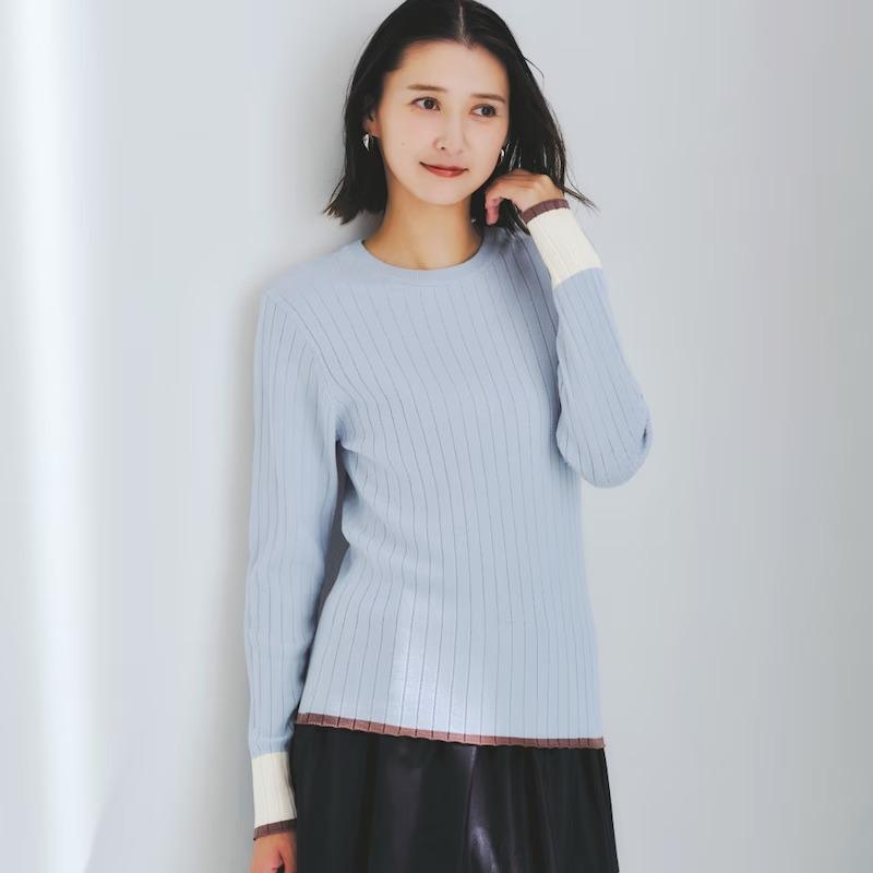 リジェール 長袖セーター レディース美品 Re:EDIT（リエディ） ニット セーター 「2024-25 WINTER COLLECTION