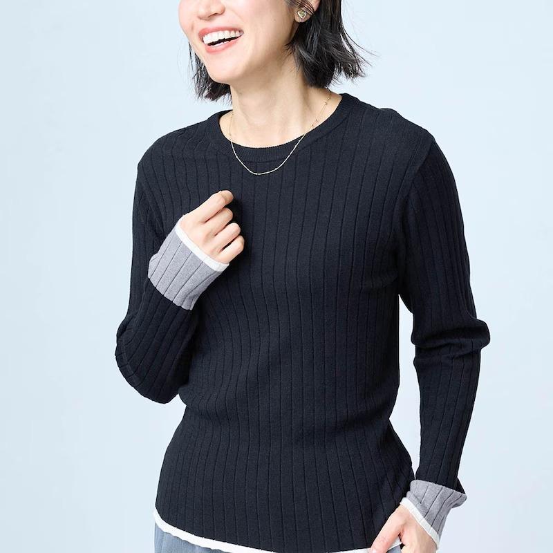 リジェール 長袖セーター レディース美品 ニット 長袖 レディース セーター レディースニット レディース