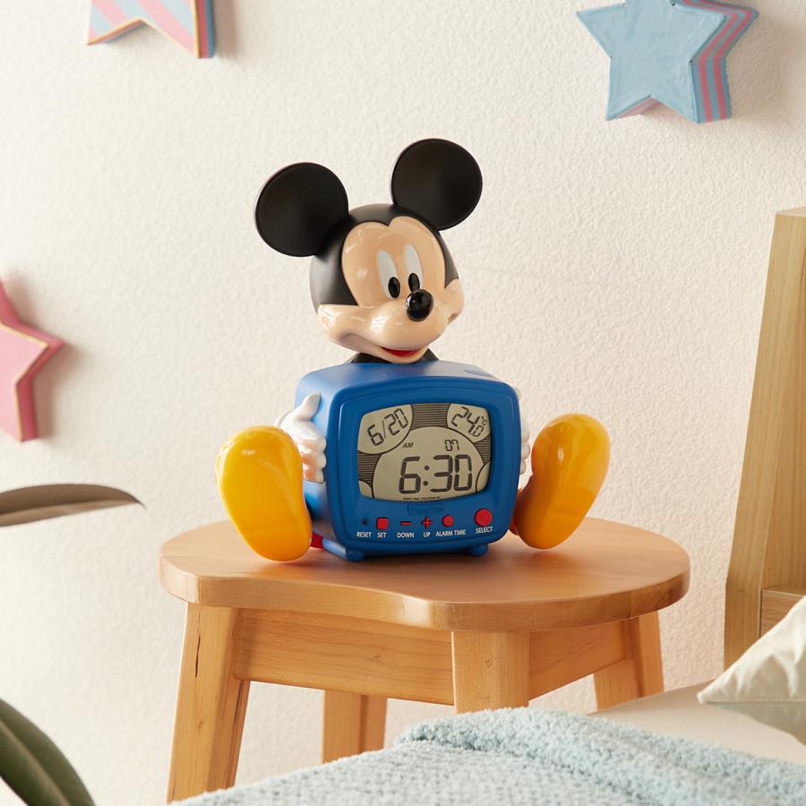 Disney ディズニー 立体目覚まし時計「ミッキーマウス」 : ベルメゾン 