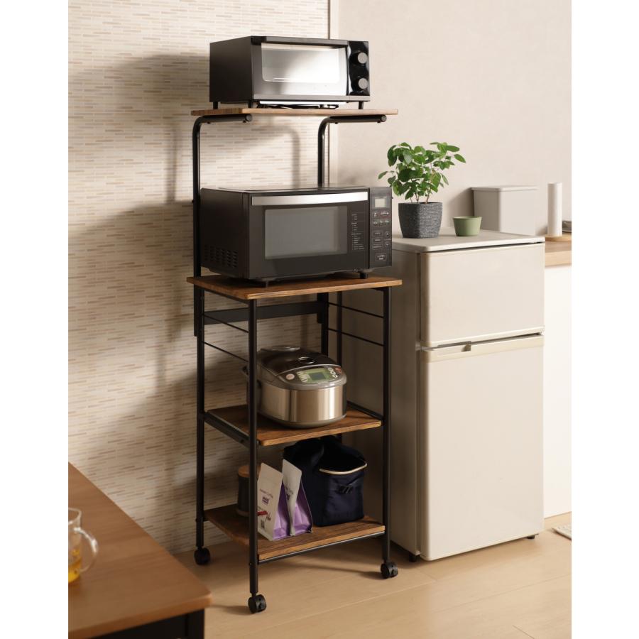 キッチン家電 :) コンパクトキッチン家電ワゴン : ベルメゾン Yahoo!ショッピング店