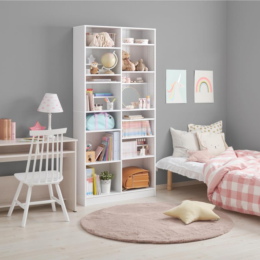 ダブル棚板本棚 : ベルメゾン Yahoo!ショッピング店 - 通販 - Yahoo