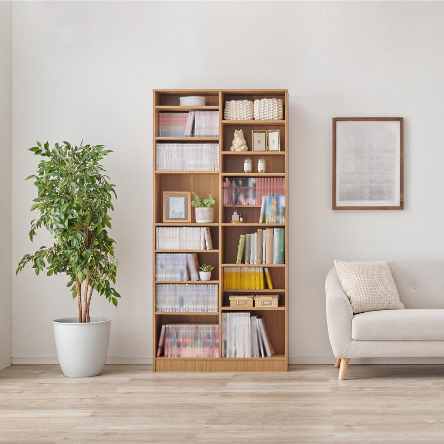 ダブル棚板本棚 : ベルメゾン Yahoo!ショッピング店 - 通販 - Yahoo