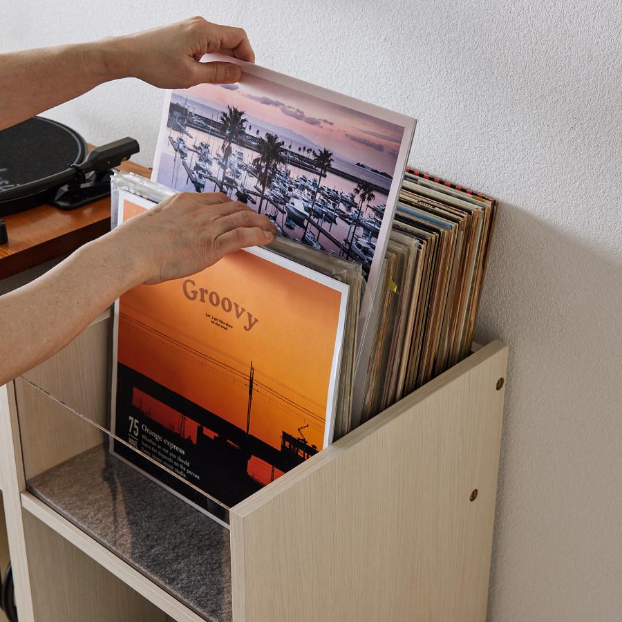 レコードコレクションラック A : ベルメゾン Yahoo!ショッピング店