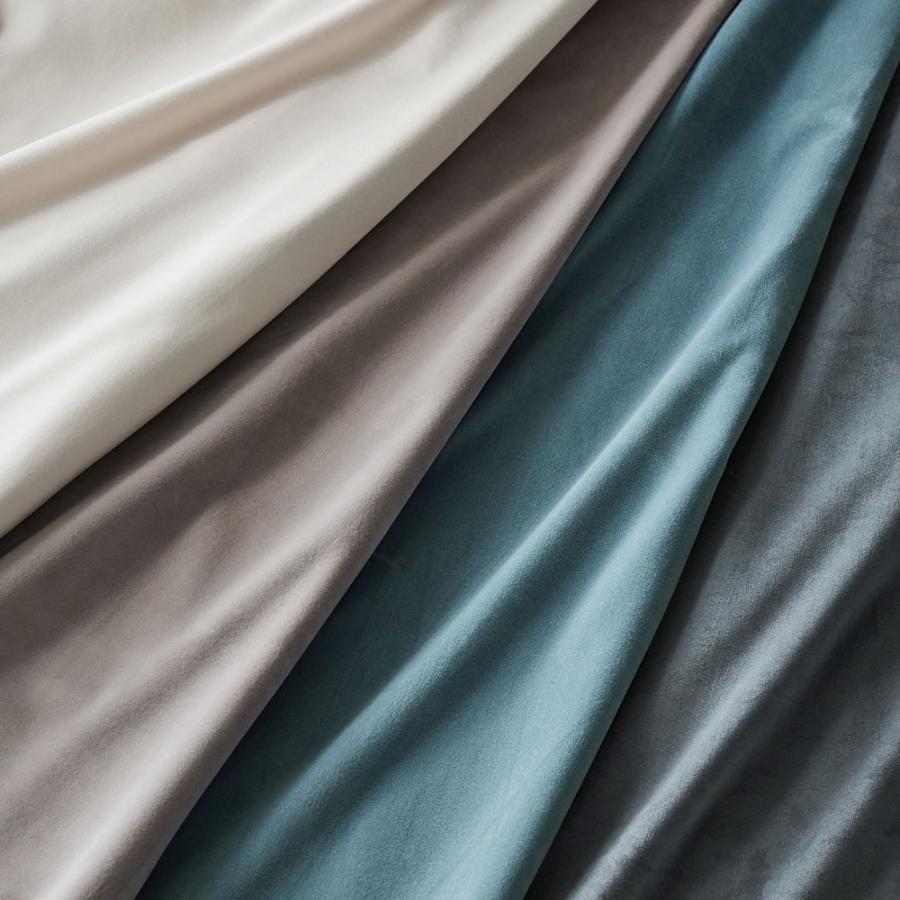 コーティング裏地付きベロア調素材の遮光・遮熱・防音カーテン 約100