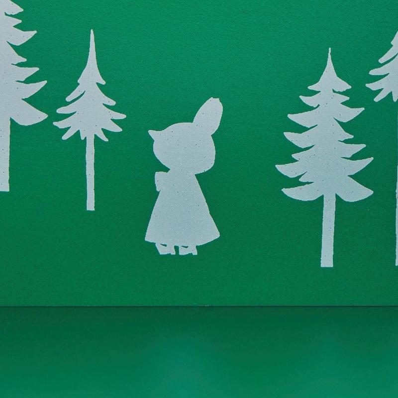 MOOMIN（ムーミン） ツリーデザインのコレクションケース「ムーミン