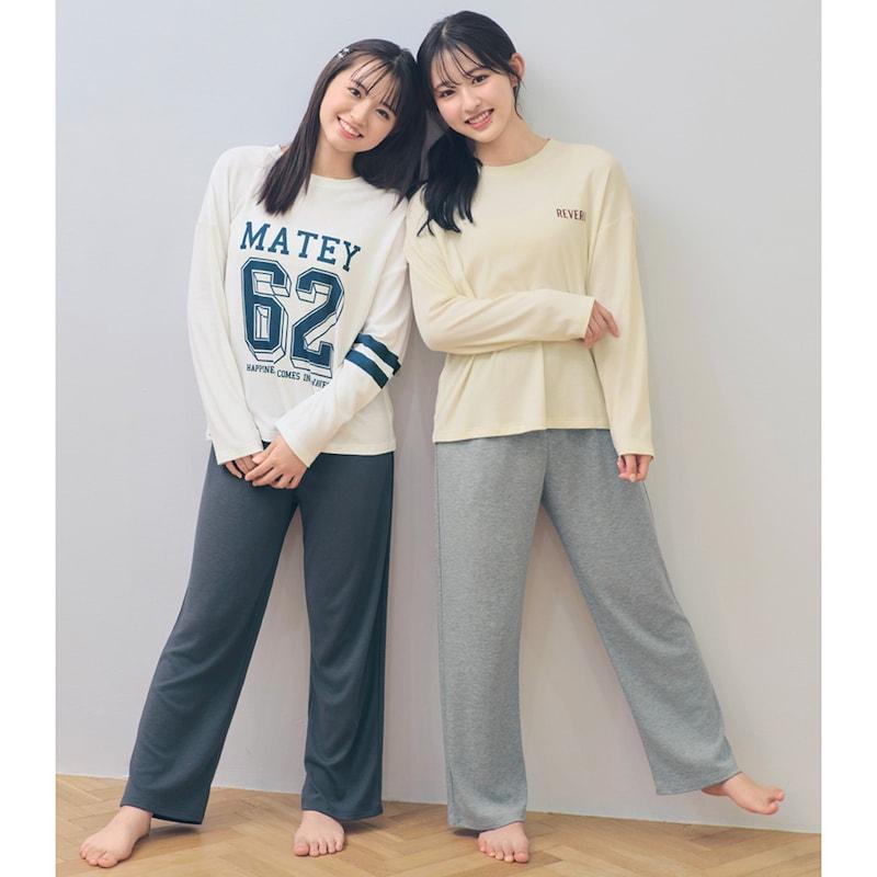 ベルメゾン（BELLE MAISON） パジャマ 3点セット 部屋着 女の子 キッズ