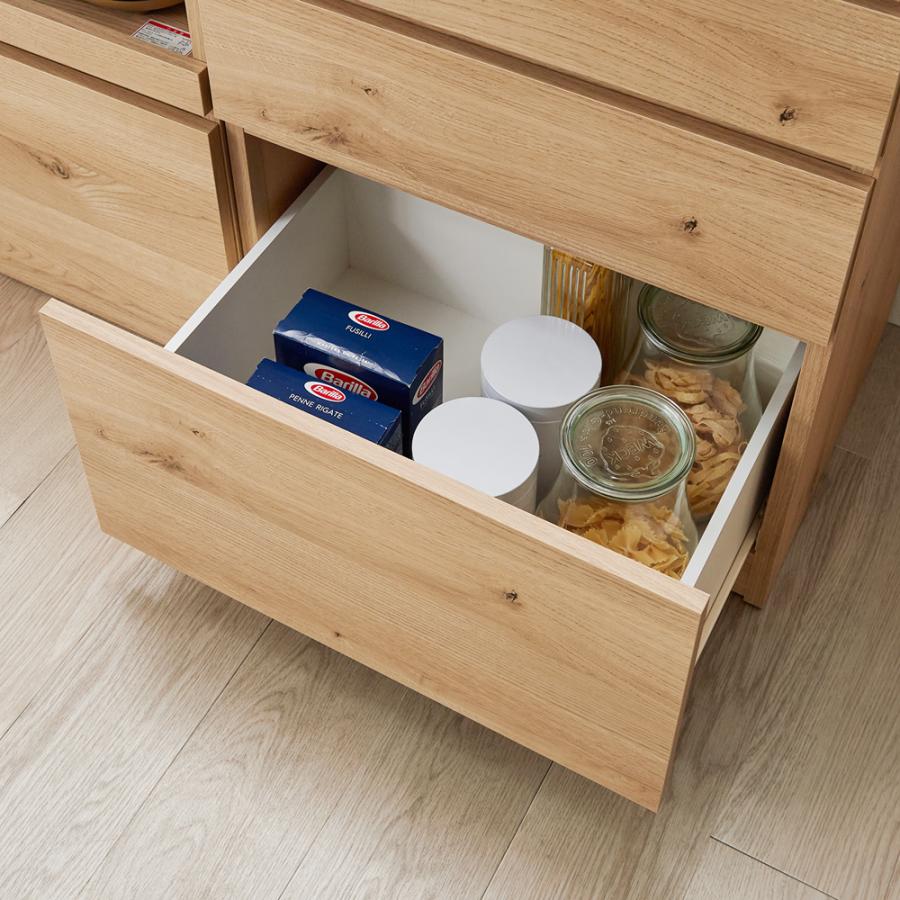 ベルメゾン（BELLE MAISON） 食器棚 レンジ台 キッチンカウンター